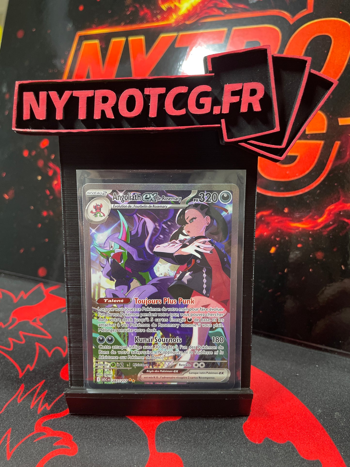 Angoliath Ex de Rosemary ALT (NM ME2.5 Héros transcendants)