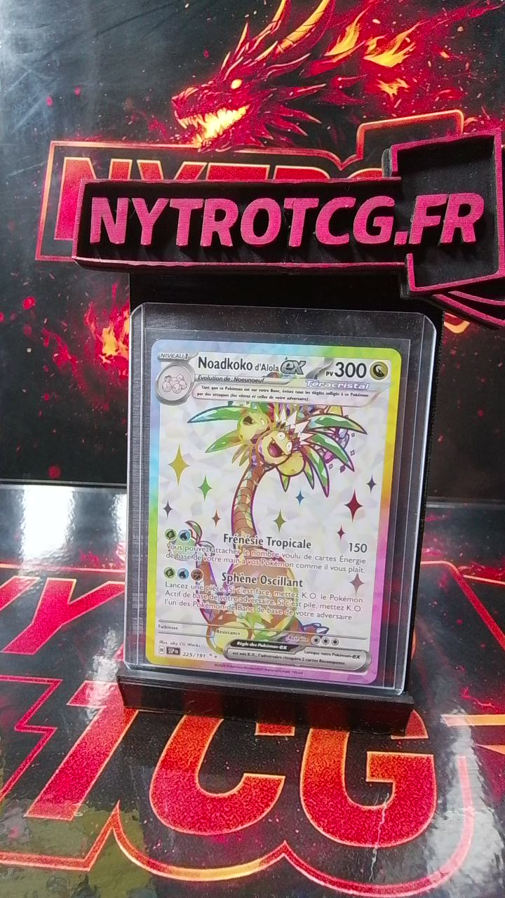 Noadkoko d'alola ex FA 225/191 Etincelles deferlantes EV08