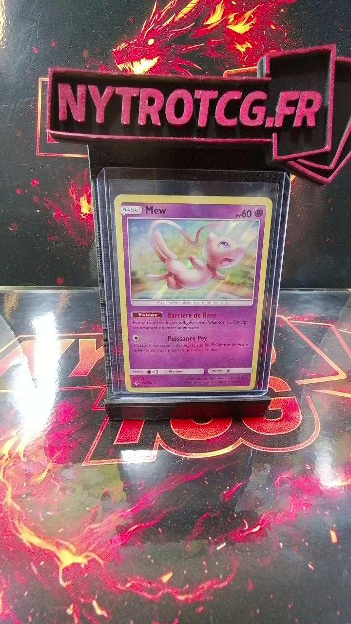 Mew HOLO 76/214 Alliance infaillible Soleil et lune