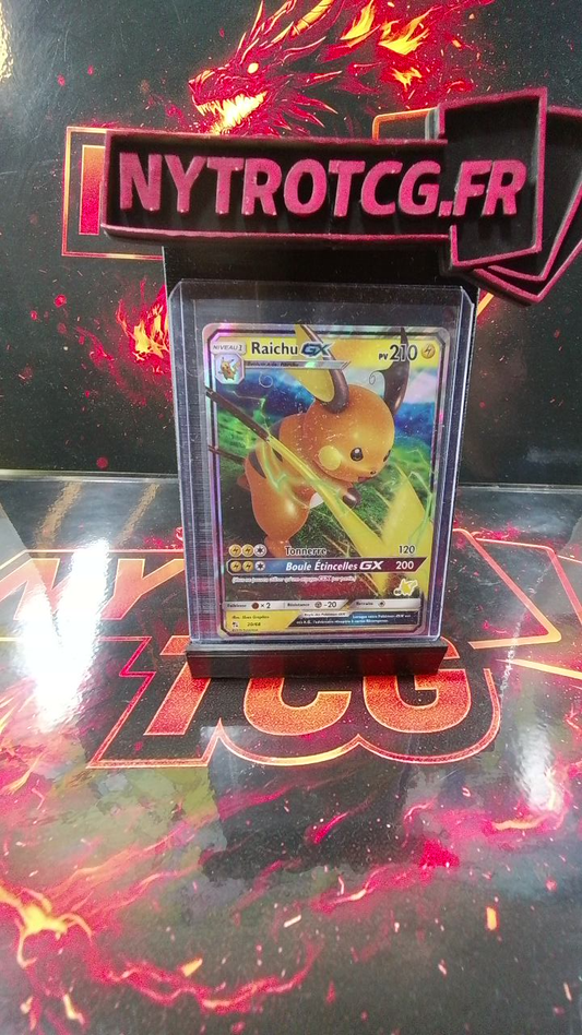 Raichu GX STAMP deck academie de combat2 20/68 Destinees occultes Soleil et lune